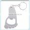 Custom Foot Shape Bottle Opener Keychain