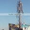 Microwave telecommunication antenna tower