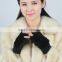 Best Selling Soft Feeling Ladies Neon Fingerless Leather Gloves