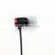 Sport Earphone Cut Earphone for Girls and Children Fashion Metal Earphone Black and Red Colour