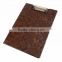 New Arrival High Quality Printed A4 Clipboard, Leather Expandable File Folder, Clipboard With Cover