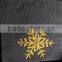 100% virgin wood pulp Dyeing paper napkins printed gold foil logo