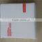 1/6 tall fold white print napkins