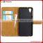 2016 China Supplier Real Leather Wallet Mobile Phone Flip Back Cover Case for Htc Desire 626 610 500