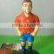 cheap football star pop football player/plastic anime action figure