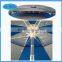Double-deck aluminum outdoor fashing umbrella