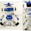 Hot battery operated toy robot with music and rotat Dancing robot toys