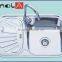 Favorable Price!!! 2016 JOMOLA JSB-7549 Classic SS Kitchen Sink with Drainer Built-in Drainboard in stock