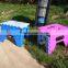 Portable and cheap Mini Colorful Plastic Folding Step Stool