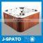 2013 New Product Made in China 3 Person Acrylic J-spato Outdoor Swim Whirlpool Spa