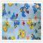 custom design 100% cotton woven twill cartoon printed flannel fabric for patches pajamas