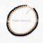 Hot Sale Fashion Jewelry Golden Alloy Rope Braided Metal Necklace