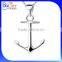 14K Gold Plated Large Stainless Steel Mens Anchor Pendant For Men Anchor Pendant With Chain