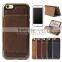 manufacturing high quality leather cell phone case for iphone 6s