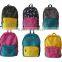 Alibaba china hot selling colorful cute canvas school bag for students, canvas backpack for kids