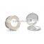 wholesale Fashion 100% handmade pearl portable diamante compact mirror cute hand mirror