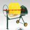 65 liter capacity small garden concrete mixer with metal tray