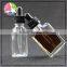 trade assuranc High quality clear 40ml french square glass dropper bottle for e-juice essential oil