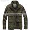 winter outdoor mens army color travel vest warm fleece line working vest with multi pockets