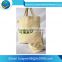 Natural color promotional wholesale mini jute bags