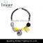 Bohemia ethnic jewelry Multi color Charming jewellry rhinestone painting oil choker chain necklace jewelry fashion