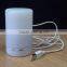 2015 hot candle shape dimmable yellow led light mini aroma diffuser