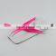 Eyelash Extension Tweezers Set Curved Tip Tweezer With Straight Tweezer In Pink Color