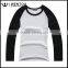 2016 Unisex Loose Crew Neck Casual Cotton Long Sleeve Raglans