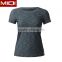 Dry Quick Customize Yoga T-ShirtWomens Guangzhou Miqi For Ladies