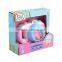 Popular promotional pink baby mini plastic toy camera with music