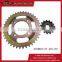 Tempered Motorcycle Chain Sprocket, motorcycle sprocket for honda dream,428 chain sprocket