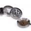 NOVEL DESIGN 4 parts concave herb grinder zinc alloy 4 layer concave grinder sharp teeth
