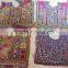banjara hand embroidery with mirror work front neck piece