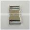 1.5 inch silver colour leather belt buckle