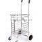 Collapsible metal shopping cart /Promotional portable folding shopping cart/Foldable shopping cart with climbing stair wheel