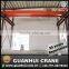 steel factory electric double beam wheel overhead crane