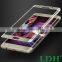 Wholesale Full Cover Orginal Color Gold Tempered Glass Screen Protector for s6 Edge 3d Samsung Galaxy Curved With 9 Hardness
