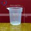 100ml High Transparency Plastic Beaker; disposable plastic measuring cup; pp beaker