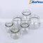 Wholesale empty clear 1-5 cupping glass bottles and jars for health