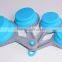 4-Piece Foldable Silicone Measuring Cups Set Of Kitchen Measuring Tools