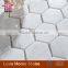 New Products In 2016 Carrara white Marble Mosaic Tile / Marble Mosaic With Low Price