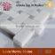 Carrara white natural stone earrings marble mosaic