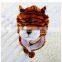 newest style customized soft plush animal hat for winter