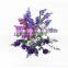 high quality 5 branches silk artificial flower lavender for interior and wedding decoration