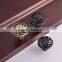 wholesale price russian furniture bedroom pull hardware luxury creative antique black small round cabinet dresser clost handle