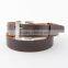 Vintage Full Grain 100% Leather Distressed Style Snap on Belt Strap 1 1/2" Wide