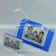Elegant China gold supplier double sided glass picture frame high quality