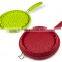 Silicone Food Steamer Silicone Colander Stainless Steel