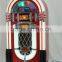 Full Size Classic 7-Color Changing LED Vinyl Jukebox for pinball game room