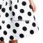 New Stylish Lady Women's Fashion Casual A-Line Polka Dot High Waist Skirt